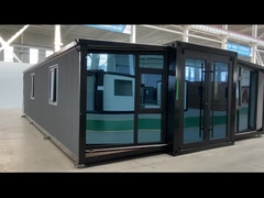 OEM Flatpack plegable Convertido Contenedores de envío Casa de 40 pies