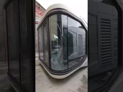 Capsula a prueba de fuego Glamping Pods prefabricados Casas 29.6m2