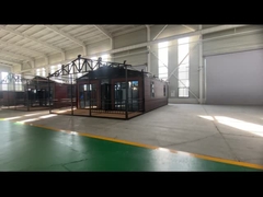 Casas modulares plegables industriales plegables Contenedor con baño