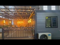 Casas pequeñas plegables multifuncionales Contenedor anti-terremoto 20 pies