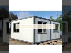 Requisito de baño personalizado para la construcción de edificios de acero de gran altura para casas en edificios Urban Rise