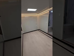 Casa prefabricada con doble ala expandible