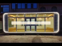 Cabina de manzanas plegable deslizante 20m2 Casa cápsula 5.4 toneladas