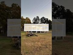 Casa contenedor expandible asequible de 40 pies con tamaño extendido 5900*6300*2480mm y tamaño plegado 2200mm