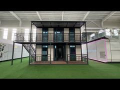 Casa de contenedores de dos capas de 20 pies