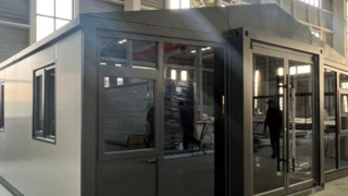 Solución pequeña para el hogar con contenedor plegable de 20 pies