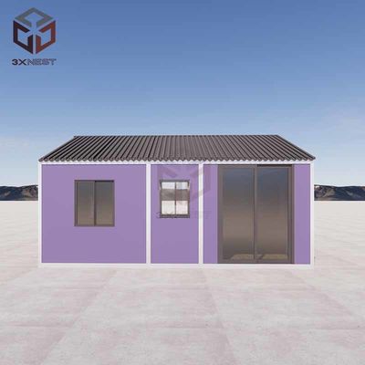 comprar Contenedor de paquetes planos de 20 pies de metal corrugado sitio de construcción vivienda temporal online manufacture