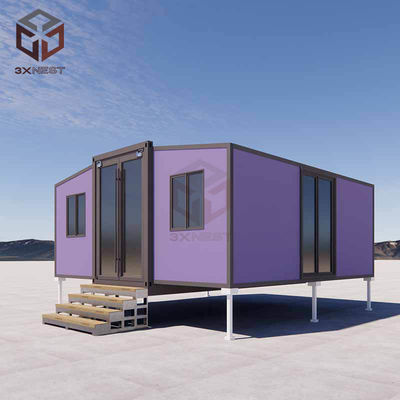 comprar Casa de contenedores plegable prefabricada exterior para viviendas temporales 20FT online manufacture