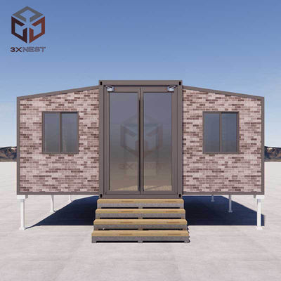 comprar Casa de contenedores plegable de 20 pies con techo de suelo de contrachapado o piso de PVC online manufacture