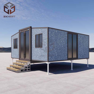 comprar 20 pies Contenedor prefabricado Casa plegable Resistencia al viento Personalizado online manufacture