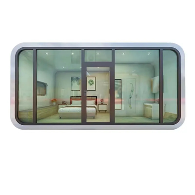 comprar Casa cápsula de 6m x 3.3m de aleación de aluminio con energía solar online manufacture