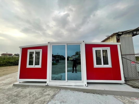 comprar Expandable Prefab Homes with 18.5 Square Meter Space Excellent Insulation for Militarized Base Use online manufacture