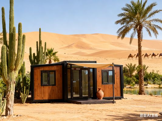 comprar Heavy-Duty Foldable 20ft Container with Bathroom Wet-Dry Separation and Optional 18mm Thick Fireproof Cement Fiber Floor Fabricación en línea