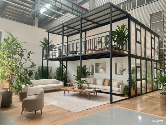 comprar Casas prefabricadas ampliables de dos capas con características de ahorro de energía y respetuosas con el medio ambiente Fabricación en línea