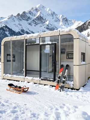 comprar Casa cápsula Apple moderna y minimalista, a prueba de viento Sí, capacidad para 2 personas Fabricación en línea