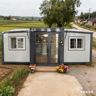 comprar Contenedor plegable de 20 pies con panel sándwich EPS de 50-75 mm, capacidad de 1.172 pies cúbicos y dimensiones plegadas L5900*W2200*2480mm Fabricación en línea