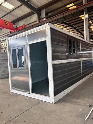 comprar Permanent Flat Pack Folding House Eco-Friendly and Structured Surface with Electrostatic Spraying White Fabricación en línea