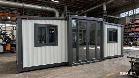 comprar Customizable Luxury Foldable 20ft Container with 2.0mm Top Beam and 0.60KN/M² Wind Resistance Fabricación en línea