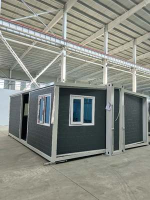 comprar 12KW Power Consumption Expandable Prefab Homes with 27.5 Square Meters Floor Area and Lightweight 1.95 Tons Design Fabricación en línea