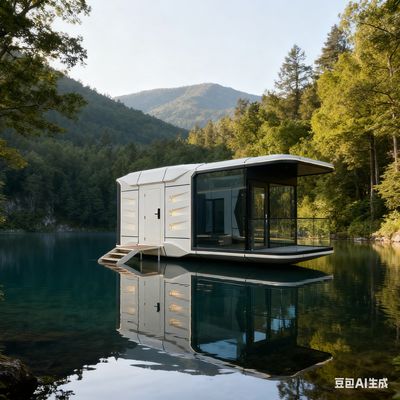 comprar Modern Space Pod with 9mm European Pine Board 3400mm Height Accommodating 2 People Fabricación en línea