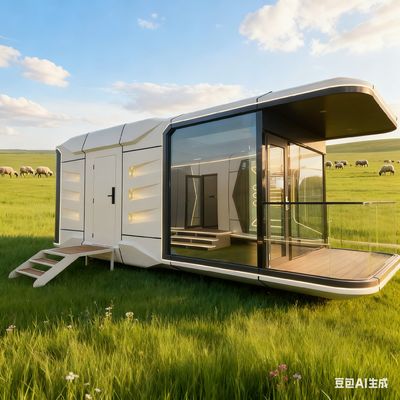 comprar Modern Space Capsule House with 3400 Height 3460 Width and 8560 Length for Compact Living Fabricación en línea