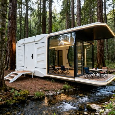 comprar Casa cápsula espacial de una habitación Space-29 con dimensiones externas L8560 * A3460 * A3400 Fabricación en línea