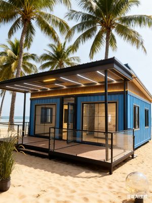 comprar Expandable Container House with 5.5 Tons Net Weight 100mm Thick Wall and Thermally Broken Aluminum Inverted Window Fabricación en línea