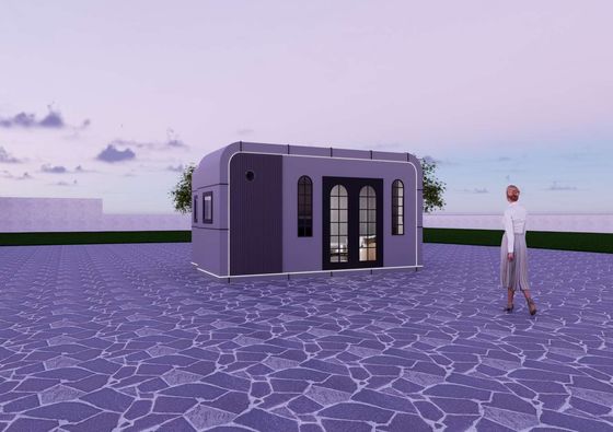 comprar Expanded Dimensions Apple Capsule House with 21.26㎡ Floor Area and Load Capacity for 2 Sets in 40ft Container Fabricación en línea
