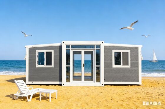 comprar Contenedor plegable de 20 pies con marco de acero ligero galvanizado Resistencia al clima y diseño personalizable para la vida moderna Fabricación en línea