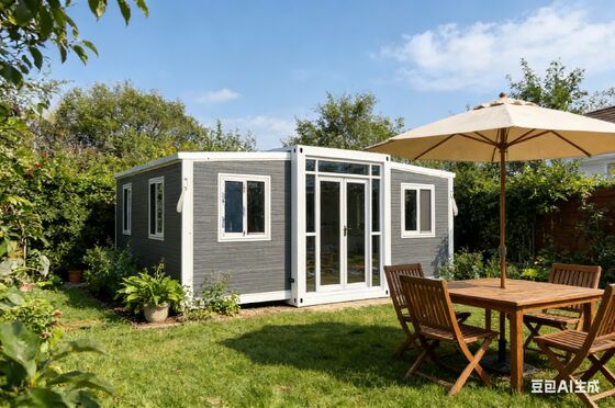 comprar Foldable 20ft Container with Galvanized Light Steel Frame 37 Square Meters Floor Area and Wet-Dry Separation Bathroom Fabricación en línea