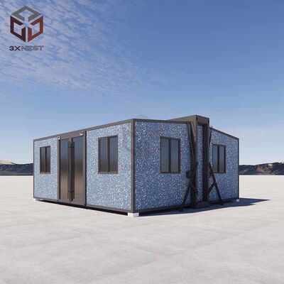 comprar Wet-Dry Separation Bathroom Prefab Folding House with Earthquake Resistance Grade 8 and Folded Size L5900 W700 H2480mm Fabricación en línea