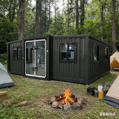 comprar 18 mm de espesor suelo de fibra de cemento resistente al fuego plegable contenedor de 20 pies con más de 30 años de durabilidad y diseño de la casa personalizable Fabricación en línea