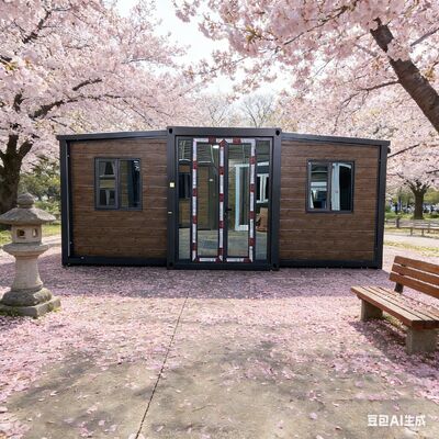 comprar Contenedor plegable de 20 pies con tamaño plegado de 5900 × 2200 × 2480 mm, con estructura de acero ligero galvanizado, personalizable para facilitar su manejo Fabricación en línea