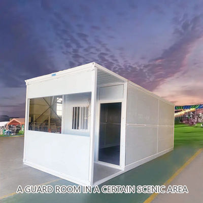 Homes modulares plegables de bolsas planas Contenedor aislamiento térmico
