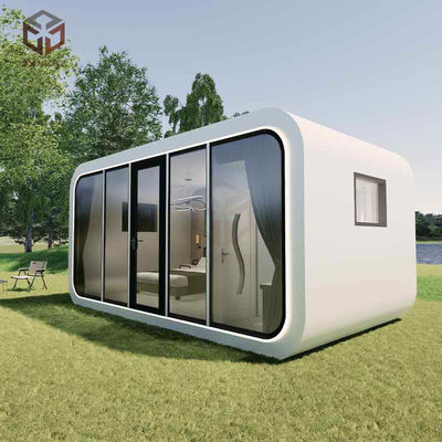 Casita de cabina de manzana blanca personalizada Contenedor de cabina de aluminio con cáscara de aleación