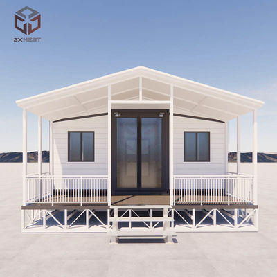 Casa prefabricada de contenedores expandibles de 40 pies