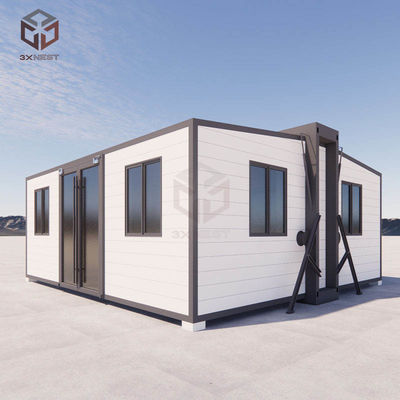 ODM pequeñas casas de contenedores plegables plegables aislamiento térmico del sonido