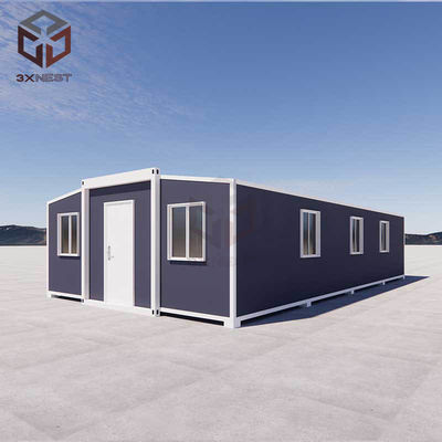 Prefab Plegable Pequeño 40 pies Casa de contenedores expandible Casa personalizada