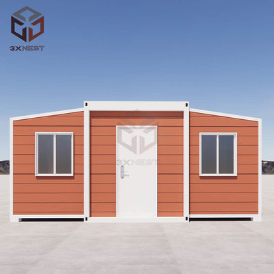 Contenedor de casa plegable pequeño y expandible, insonorizado