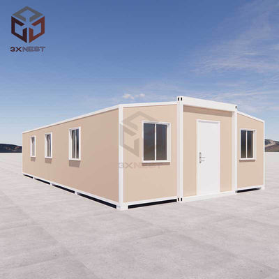 Portable impermeable Extensible Contenedor de envío Casas SPC suelo