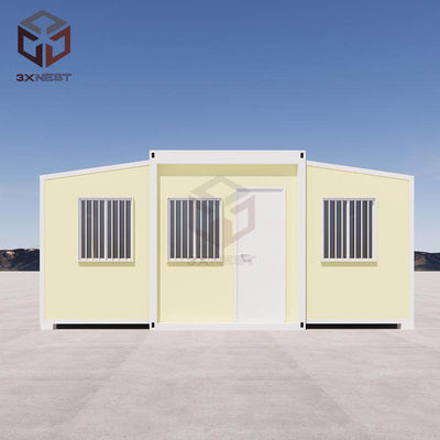 Casas prefabricadas plegables de contenedores plegables de 20 pies