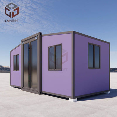 Casas prefabricadas de acero moderno móvil expandible Casas modulares prefabricadas