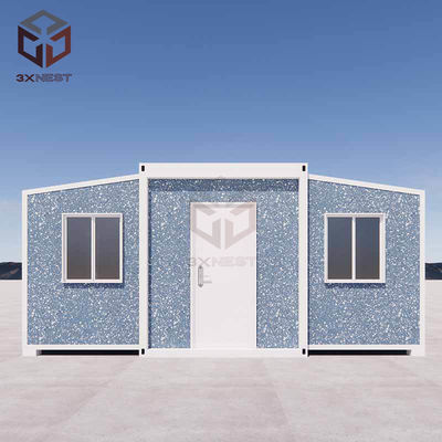 Anti sismico portable plegable pequeñas casas para el sitio del desastre