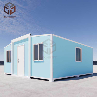 Casa de contenedores plegable expandible con tamaño de plegado de 2200 mm y grosor de piso de 18 mm