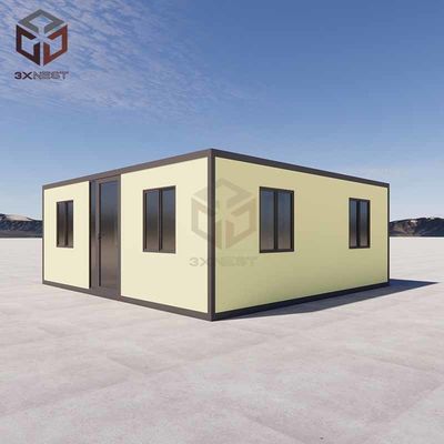 40 pies Prefabricado Extensible Contenedor Plegable Casas refugio Montaje rápido