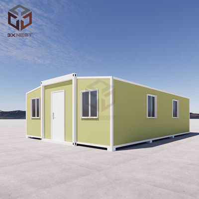 Casa de contenedores portátil expandible de 30 pies prefabricada con panel de pared EPS