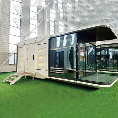 Espacio modular prefabricado para oficinas con casitas aisladas de poliuretano