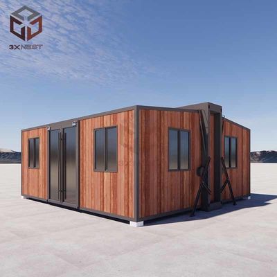 Casa plegable prefabricada para exteriores resistente a la intemperie ODM