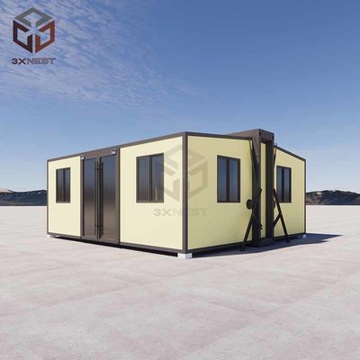 Inicio Pequeña casa plegable prefabricada Contenedor de 27.5m2 personalizado