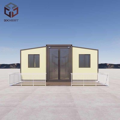 Casa prefabricada con resistencia al viento de grado 11 y ventanas/puertas de grado 8